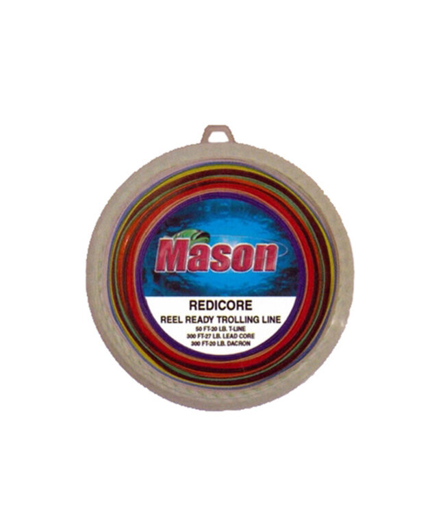 MASON TACKLE CO. MASON REDICORE REEL READI TROLLING LINE