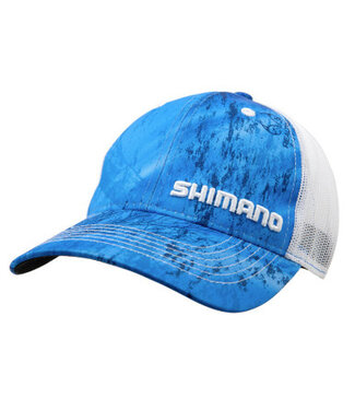 SHIMANO AMERICAN CORP. SHIMANO ROWING CAP ONE SIZE FITS MOST / BLUE CAMO