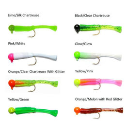 CUBBY FISHING 1427   CUBBY MINI-MITE GLOW / TRANS- GLO CLEAR