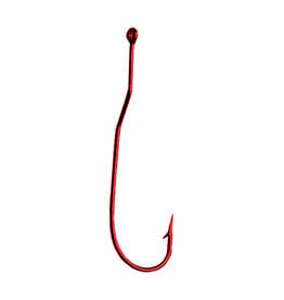 TTI BLAKEMORE FISHING GROUP TRU-TURN SZ-4 RED STAND-OUT FINESSE HOOKS 10/PK