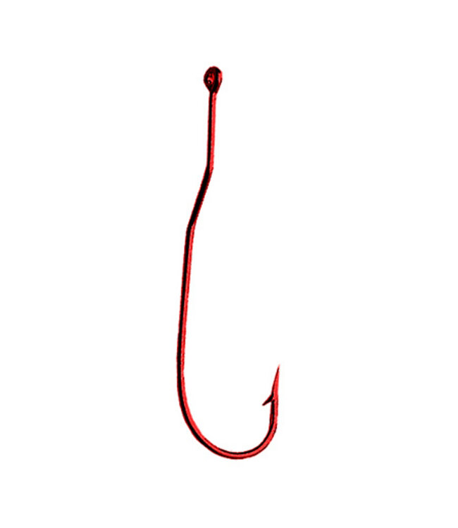 TRU-TURN SZ-4 RED STAND-OUT FINESSE HOOKS 10/PK