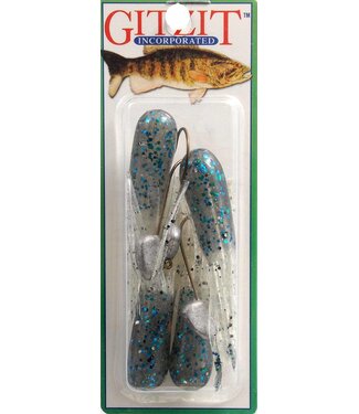 Gitzit Incorporated 93220 - GITZIT 2.5"" FAT GITZIT BLUEGILL 4PK 2 HOOK