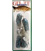 Gitzit Incorporated 93220 - GITZIT 2.5"" FAT GITZIT BLUEGILL 4PK 2 HOOK