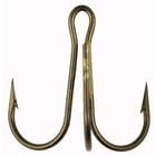 Addya Outdoors Inc. Addya  Open Eye, Split Shank, Clip-In Bronze Treble Hooks, X Strong Bronze 4 5pk
