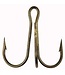 Addya Outdoors Inc. ADDYA OPEN EYE, SPLIT SHANK, CLIP-IN BRONZE TREBLE HOOKS, X STRONG BRONZE SZ 4 5PK