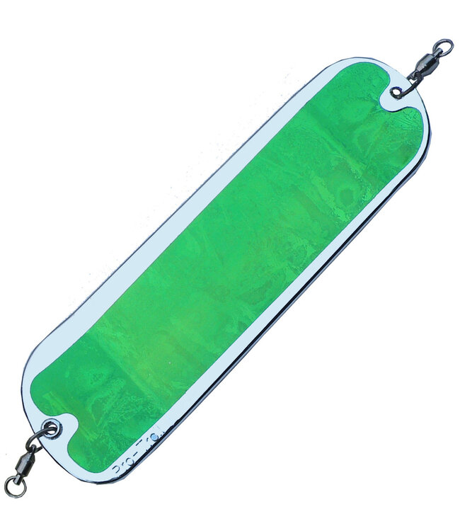 Pro-Troll (PC11-755) PRO-TROLL PROCHIP11 FIN FLASHER GREEN BUBBLE CHROME