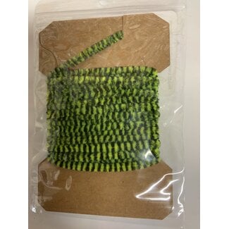 Wapsi VARIEGATED CHENILLE MED, BLACK/FL. YELLOW (VG2303)