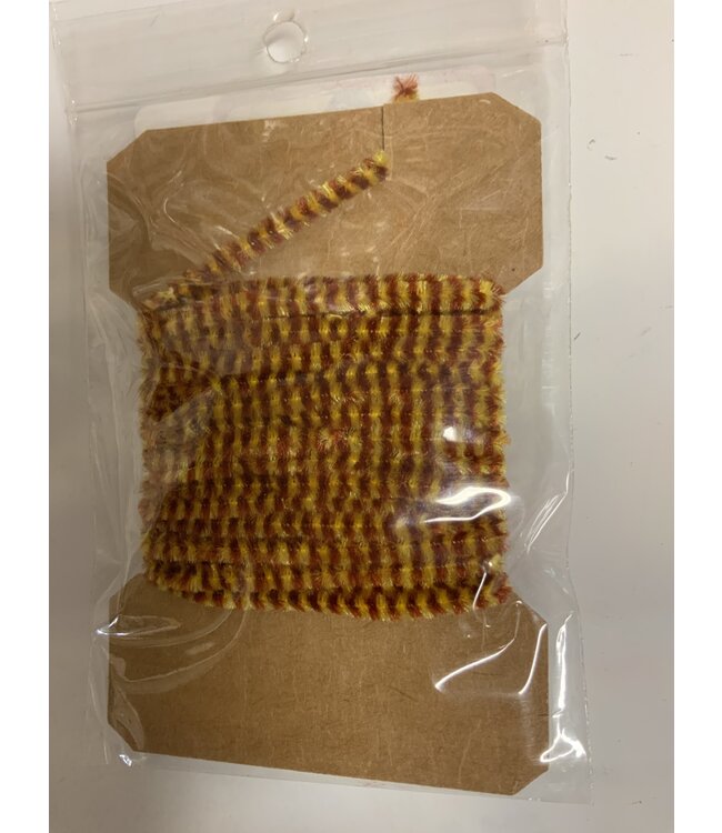 Wapsi (VG2306) VARIEGATED CHENILLE MED, BROWN/YELLOW