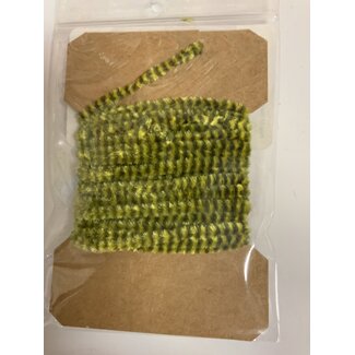 Wapsi VARIEGATED CHENILLE MED, DK. OLIVE/YELLOW (VG2307)