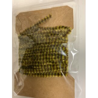 Wapsi VARIEGATED CHENILLE MED, LT. OLIVE/DARK BROWN (VG2347)