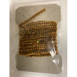 Wapsi VARIEGATED CHENILLE MED, LT. OLIVE/RUST (VG2344)