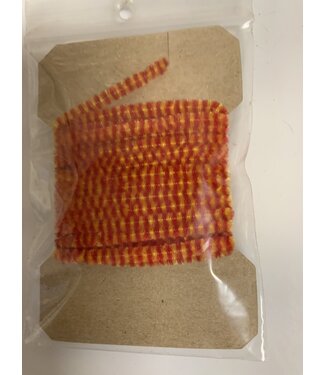 Wapsi (VG2308) VARIEGATED CHENILLE MED, RED/YELLOW