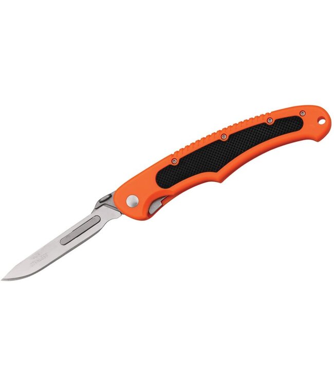 Piranta-EDGE, with 12 additional #60A blades, and holster