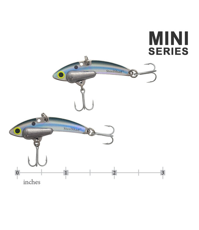 SteelShad Fishing Company STEELSHAD MINI SERIES 1/4OZ 2PK KENTUCKY SHAD