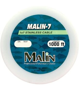 MALIN COMPANY, INC MALIN 7-STRAND STAINLESS STEEL WIRE 20# 1000FT COFFEE