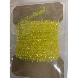 Wapsi (CTL006) TINSEL CHENILLE LARGE, YELLOW/PEARL