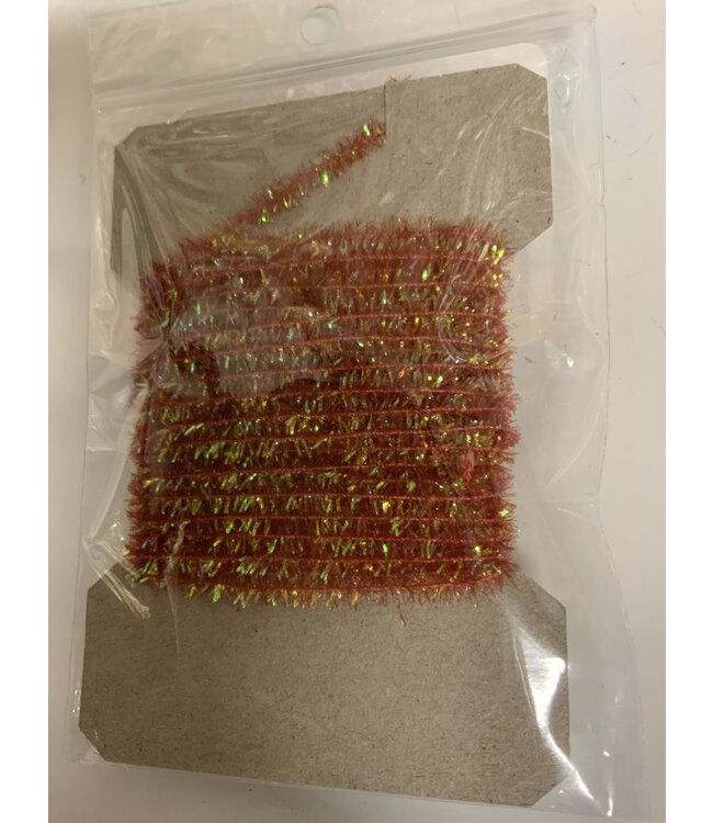 Wapsi (CTM034) TINSEL CHENILLE MEDIUM, COPPER.BRN/PEARL