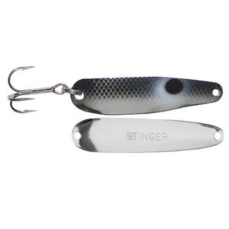 Gibbs-Delta Tackle MICHIGAN STINGER - STINGER - SILVER SMOOTH WHITE GLITTER GLOW (S331)