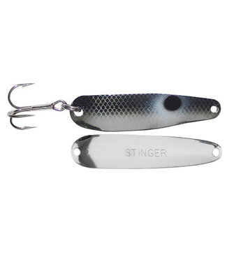Gibbs-Delta Tackle (S331)  MICHIGAN STINGER - STINGER - SILVER SMOOTH - WHITE GLITTER GLO