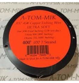 A-TOM-MIK 400' COPPER MULTISTRAND TROLLING .037 WIRE