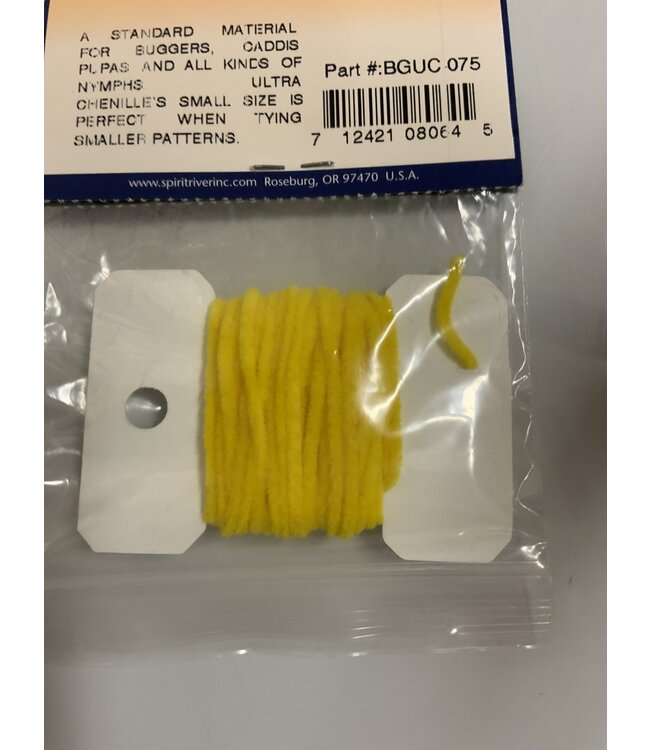 ULTRA CHENILLE YELLOW BGUC-075