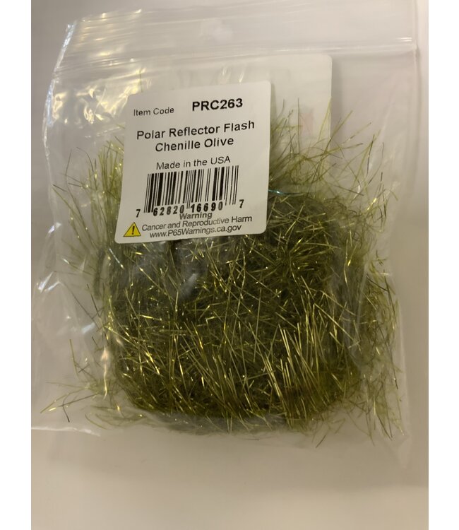 Polar Reflector Flash Chenille #263 Olive PRC263