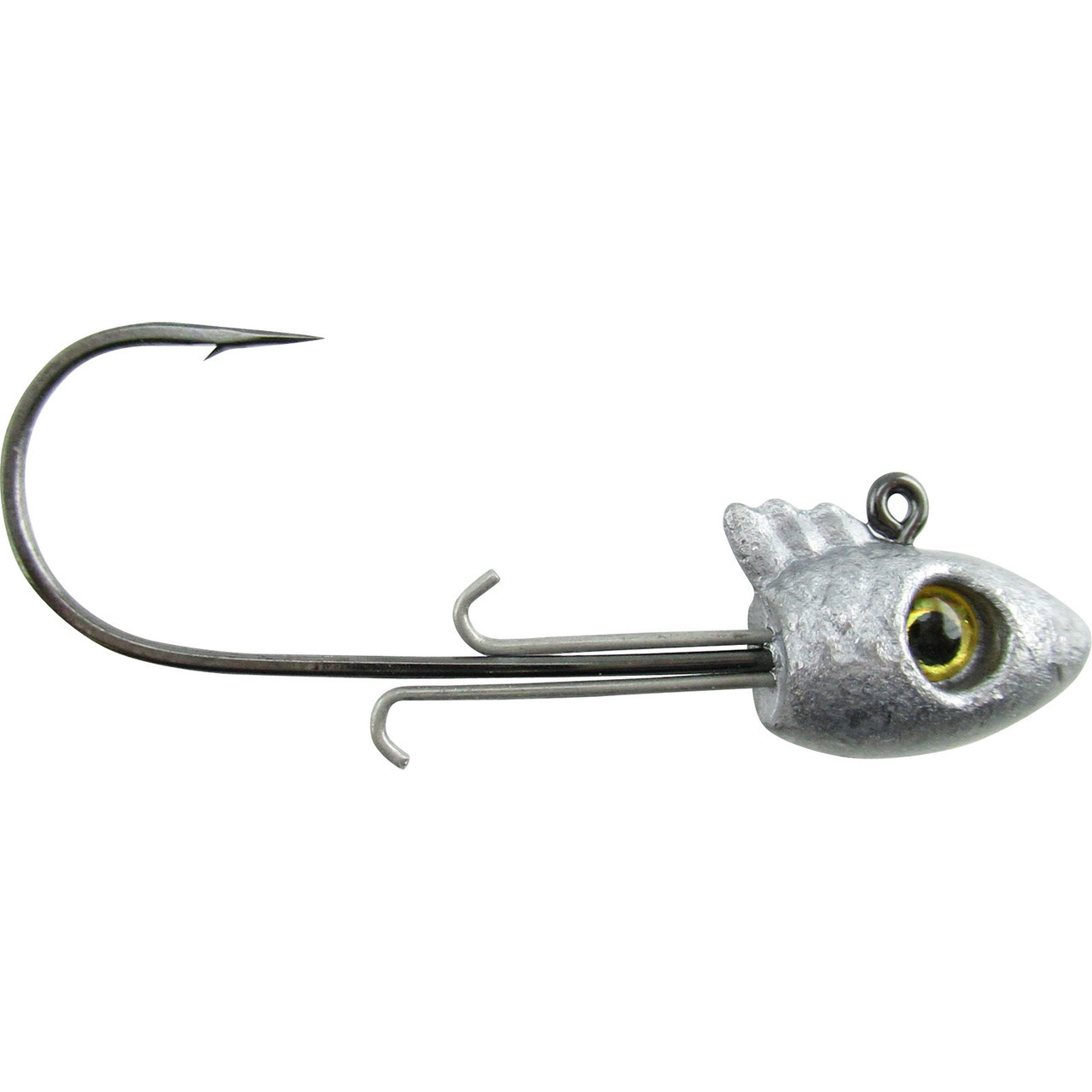 Big Bite Baits TRU-X Swimmer Head 3/8oz Swimbait Jighead SS Shad