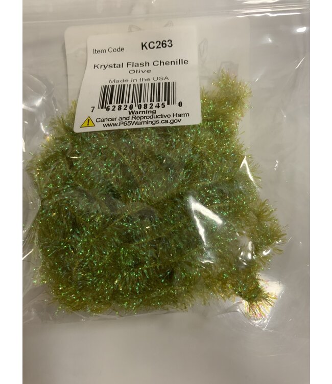 Krystal Flash Chenille #263 Olive KC263
