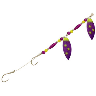Three D Worm Harness THREE-D WORM HARNESS TEXAS RED HOLOGRAM #4 TANDEMWILLOWLEAF