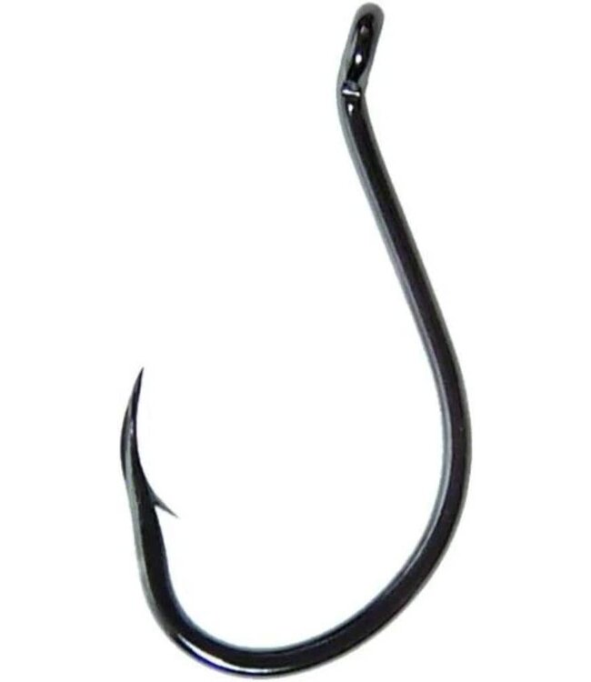 OWNER AMERICAN CORPORATION OWNER 5111-111  SSW W/CUTTING POINT STEELHEAD HOOK 8PK SZ 1/0, BLACK