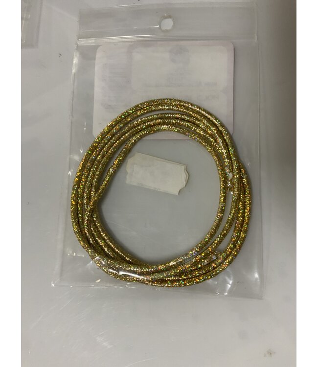 Wapsi HOLO. MYLAR CORD SMALL GOLD MHS250