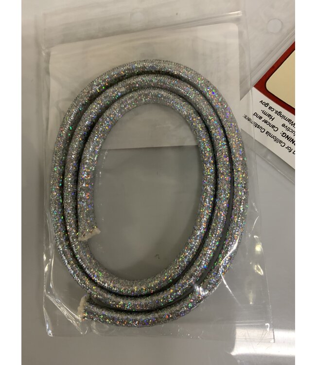 Wapsi HOLO. MYLAR CORD LARGE SILVER MHL252