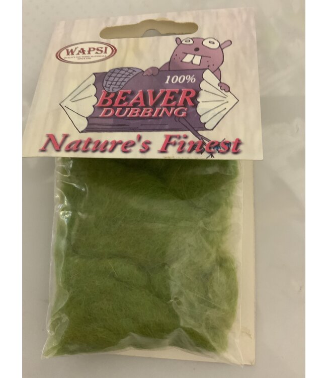 Wapsi BEAVER DUBBING, CADDIS GREEN BD063