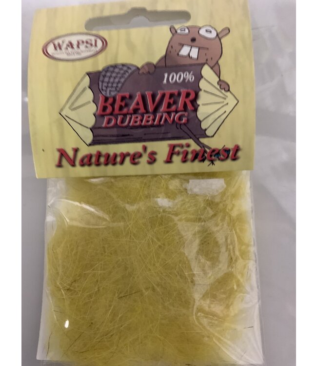 Wapsi BEAVER DUBBING, PALE YELLOW BD005