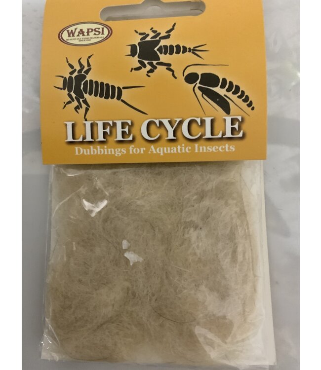 Wapsi LIFE CYCLE DUBBING NYMPH LIGHT TAN  LCN040