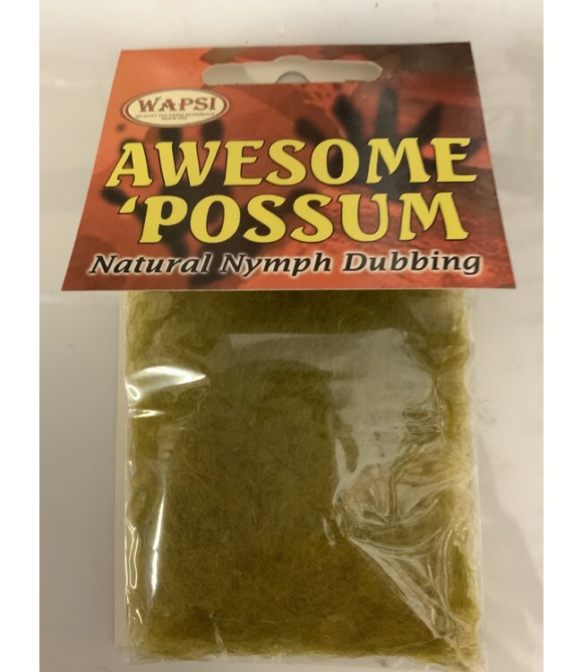 Wapsi (AP166) AWESOME 'POSSUM, GOLDEN OLIVE