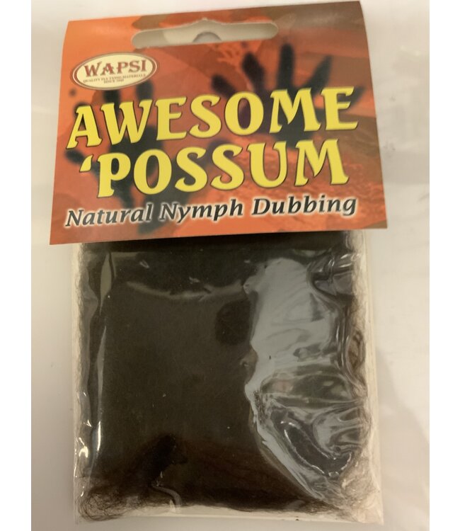 Wapsi (AP073) AWESOME 'POSSUM, DARK BROWN