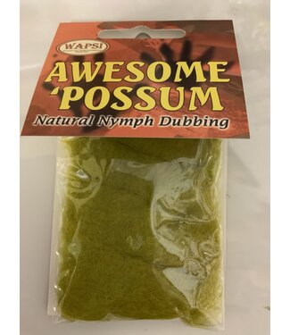Wapsi (AP060) AWESOME 'POSSUM, LIGHT OLIVE