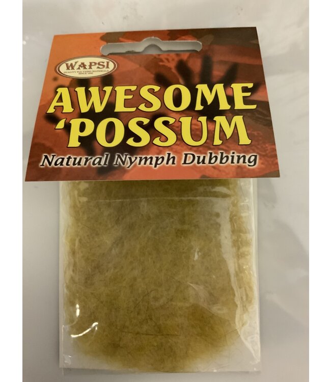 Wapsi (AP005) AWESOME 'POSSUM, CREAMY YELLOW