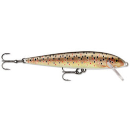 RAPALA LURES F07-TR RAPALA ORIGINAL FLOATING 2-3/4” 1/8 OZ BROWN TROUT