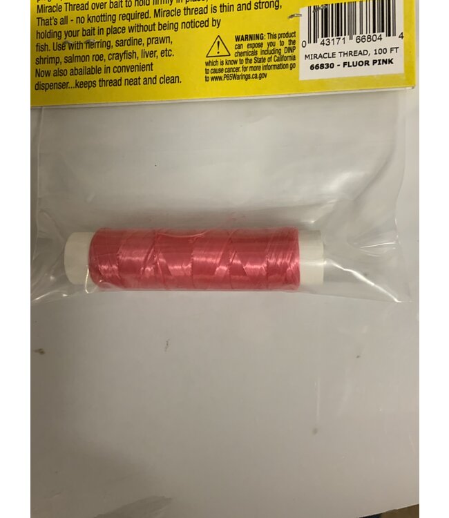 MIRACLE THREAD 100FT FLO PINK