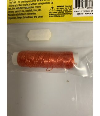 MIRACLE THREAD 100FT FLO RED