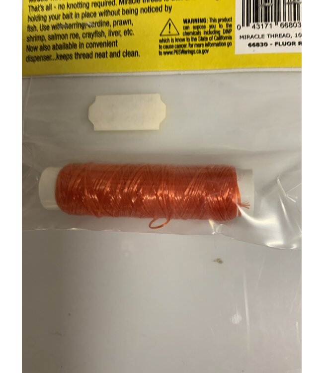 MIRACLE THREAD 100FT FLO RED