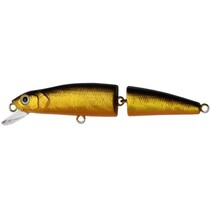 MG008-046 CHALLENGER JR JOINTED MINNOW 3 1/2” 5/16 OZ GOLD/BLACK-OR BELLY
