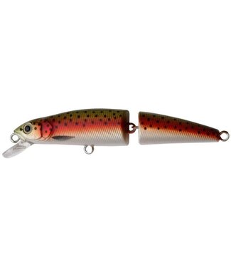 Challenger Lures MG008-071 CHALLENGER JR JOINTED MINNOW 3 1/2” 5/16 OZ RAINBOW METALLIC