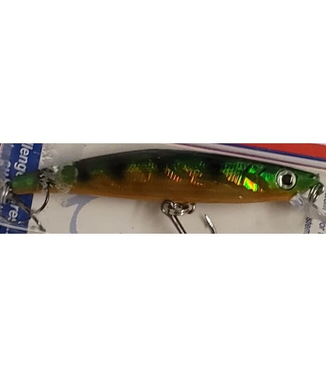 Challenger Lures JL120-017 CHALLENGER JR. MINNOW 3-1/2” 5/16 OZ PERCH