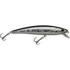 Challenger Plastic Products JL120-034 CHALLENGER JR. MINNOW 3-1/2” 5/16 OZ SILVER BLACK BACK