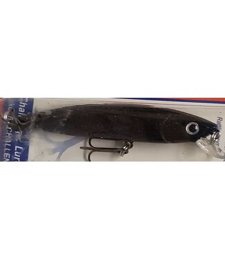 Challenger Lures JL120-T11 CHALLENGER JR. MINNOW 3-1/2” 5/16 OZ BLACK/FLECK
