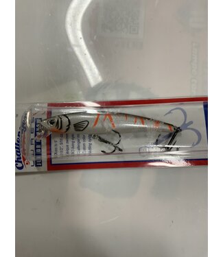 Challenger Lures JL120-T17 CHALLENGER JR. MINNOW 3-1/2” 5/16 OZ ORANGE PEEL