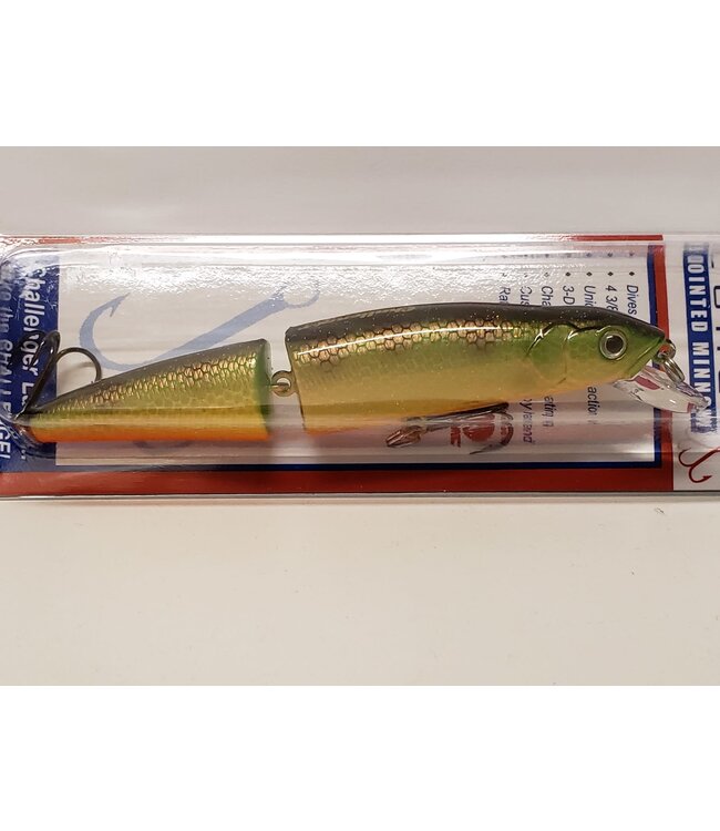 Challenger Lures MG010-C39 CHALLENGER JOINTED MINNOW 4-3/8" 1/2 OZ BROWN SUCKER